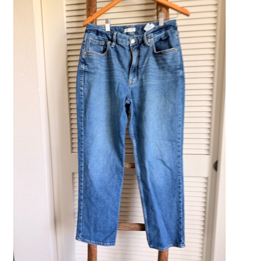 Good American Straight Leg Jeans‎ 10/30 Blue